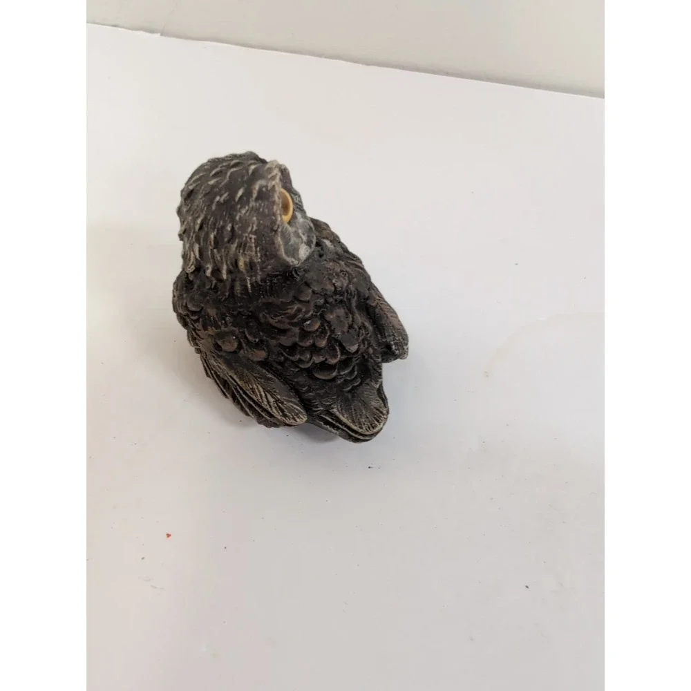 Vintage Resin Owl‎ Figurine